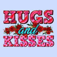 Hugs And Kisses Valentines Urban Heavy Tee | Teevron