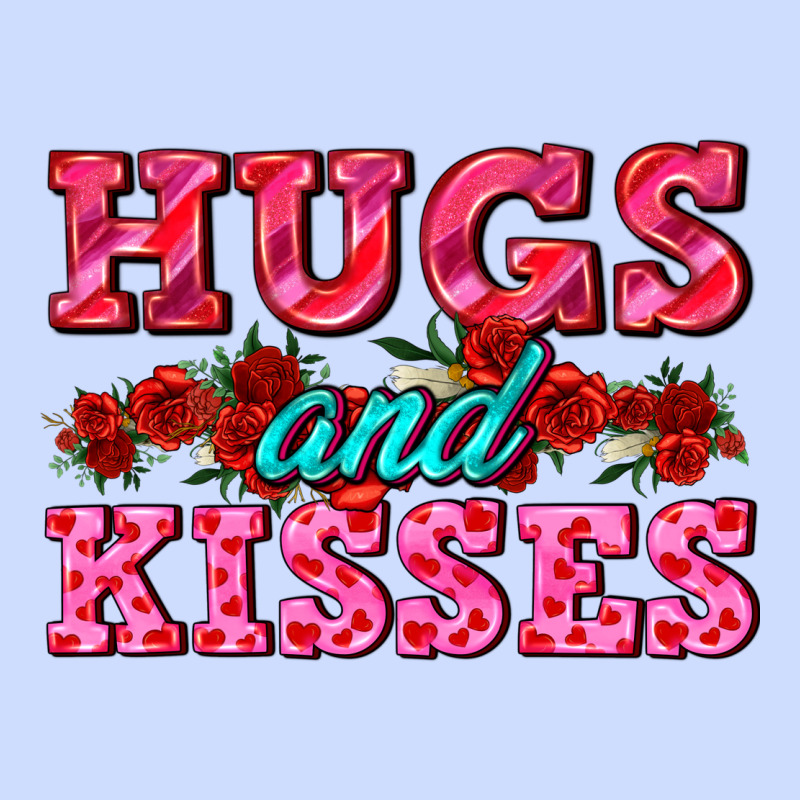 Hugs And Kisses Valentines Urban Heavy Tee by AdoDesignShop | Teevron