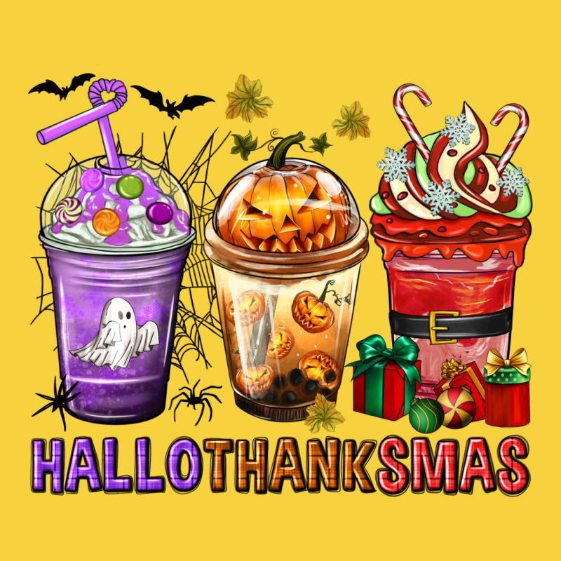 Hallothanksmas Coffee Cups Premium Sweatshirt by texasbilliewilder | Teevron