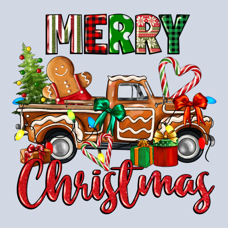 Merry Christmas Gingerbread Truck Premium Sweatshirt by texasbilliewilder | Teevron