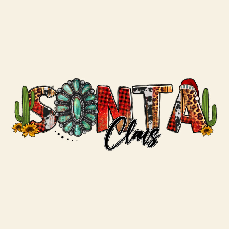 Western Christmas Santa Claus Sunflowers And Cactus Vintage Tee by Jasminsmagicworld | Teevron