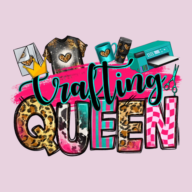 Crafting Queen Ladies Tee by Zillion Design Studio | Teevron