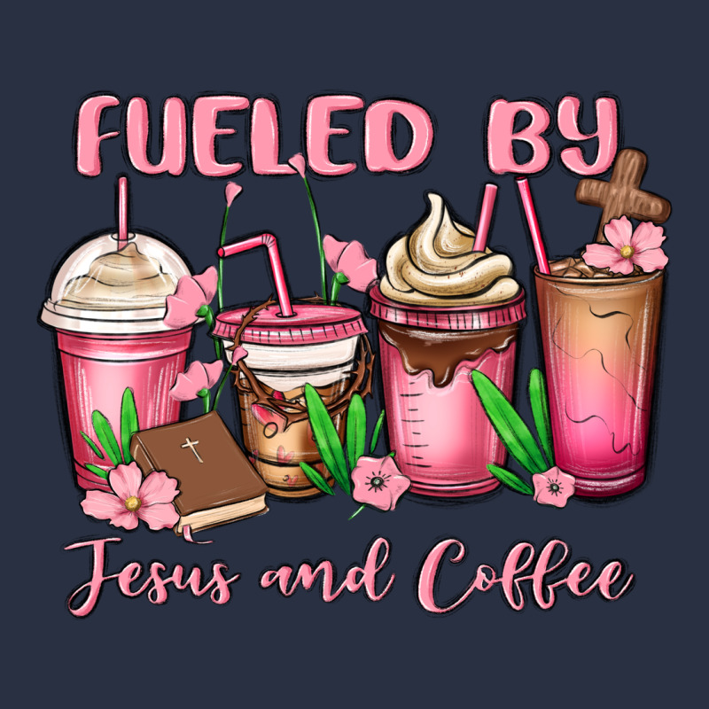 Fueled By Jesus And Coffee Heavyweight Sweatshirt by MaliasSmallBusiness | Teevron