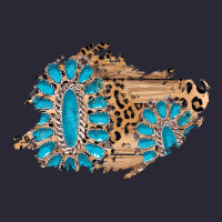 Gemstone Wood Leopard Patch Vintage Tee | Teevron
