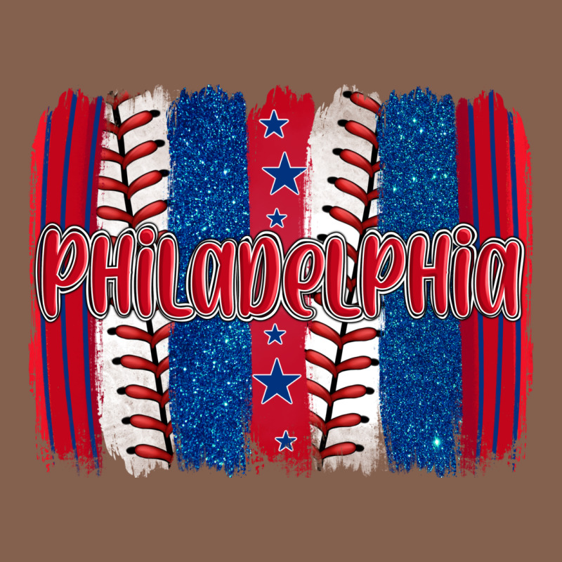 Philadelphia Baseball Team Spirit Brushstrokes Zipper Hoodie by Artiststas | Teevron