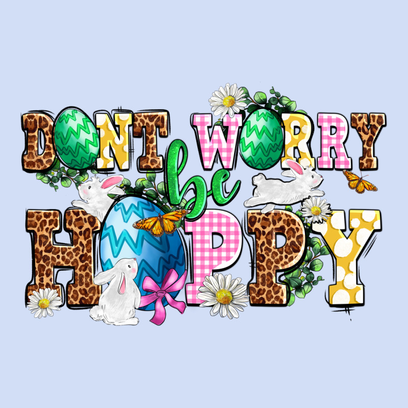 Easter Day Don't Worry Be Hoppy Urban Hoodie by OliviaCreatesArt | Teevron