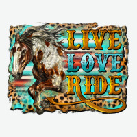 Live Love Ride Horse Urban Heavy Tee | Teevron
