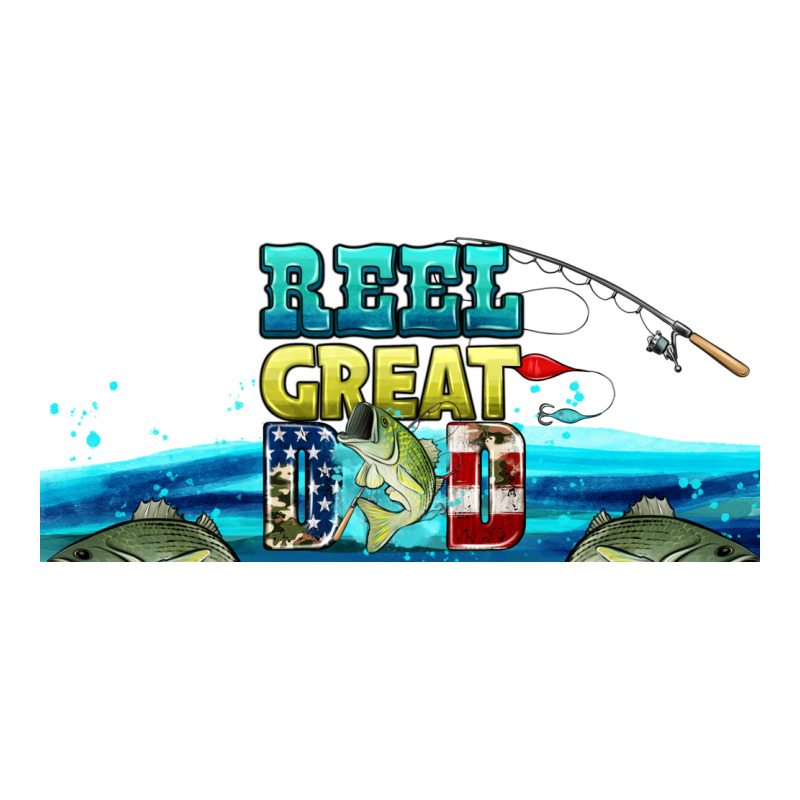 Reel Great Dad  Libbey Glass Premium Tee by HRA Design Shop | Teevron