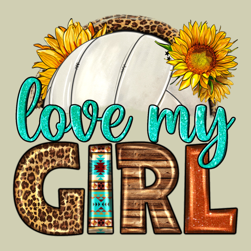 Love My Girl Volleyball Heavy Core Tee by HRA Design Shop | Teevron