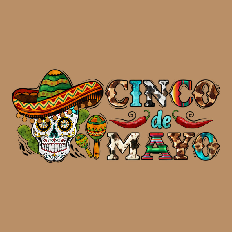 Cinco De Mayo Skull Vintage Hoodie by BarkalooDesign | Teevron