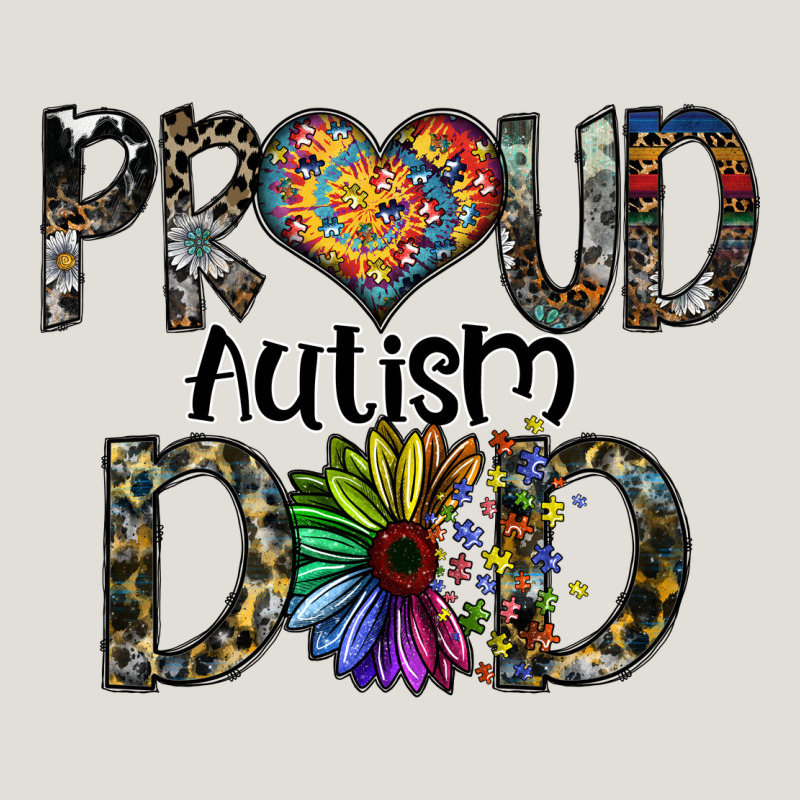 Proud Autism Dad Heavy Core Tee by SublimationCraftShop | Teevron