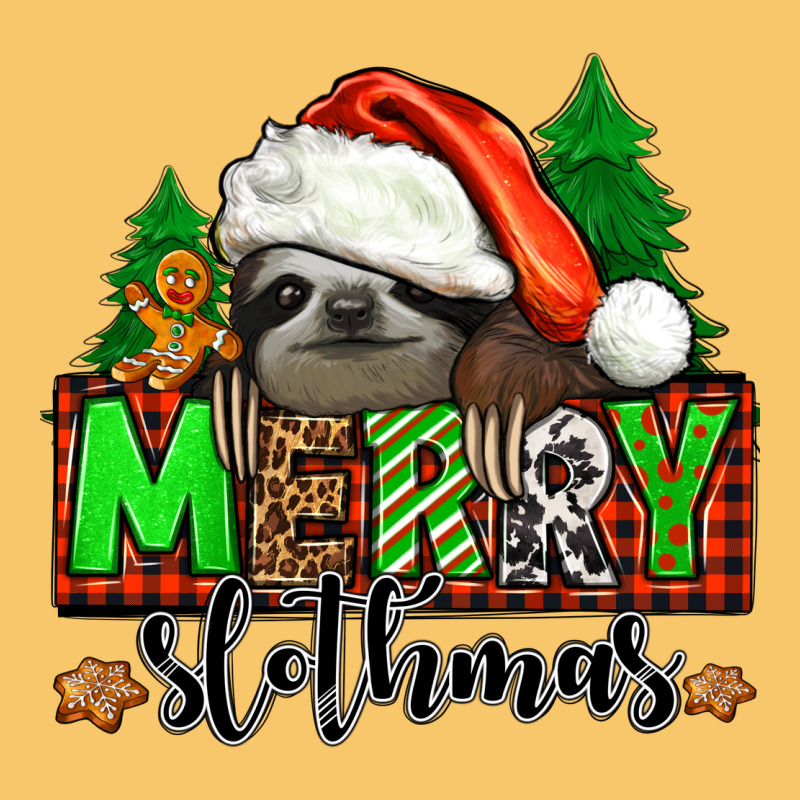 Merry Slothmas Vintage Hoodie by Jasminsmagicworld | Teevron