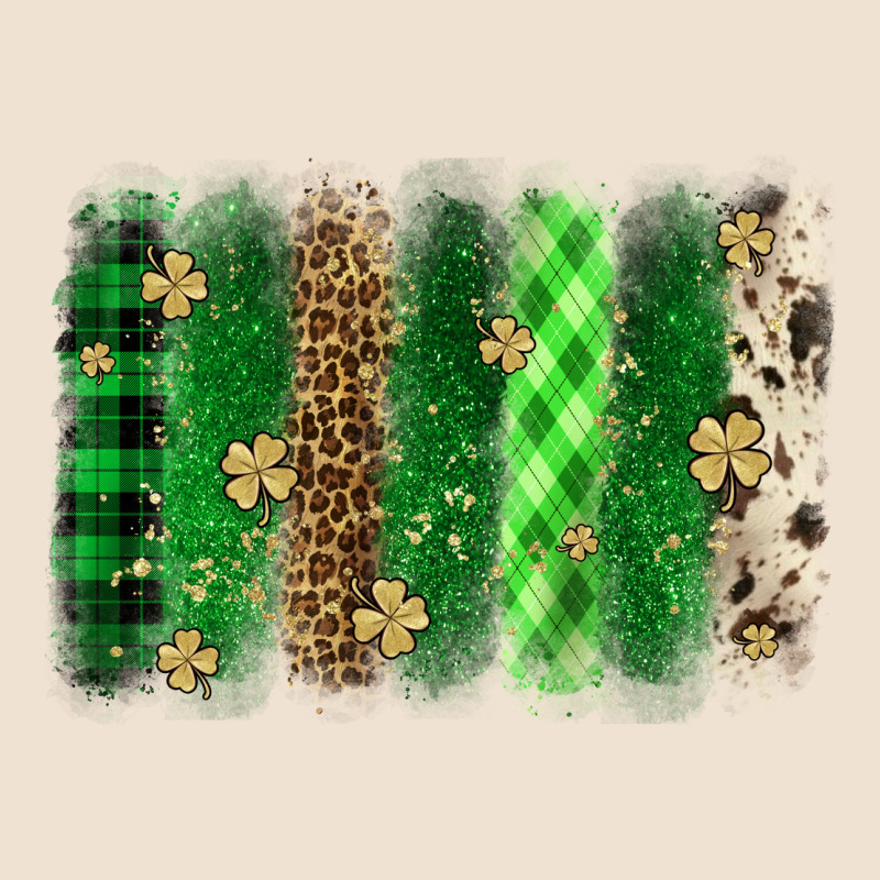 St. Patrick's Day Brushstroke Urban Hoodie by OliviaCreatesArt | Teevron