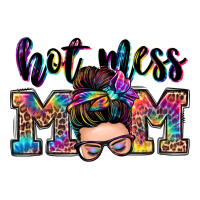 hot mess mom messy bun | Teevron