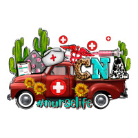 cna nurse truck with cactus and sunflowers | Teevron