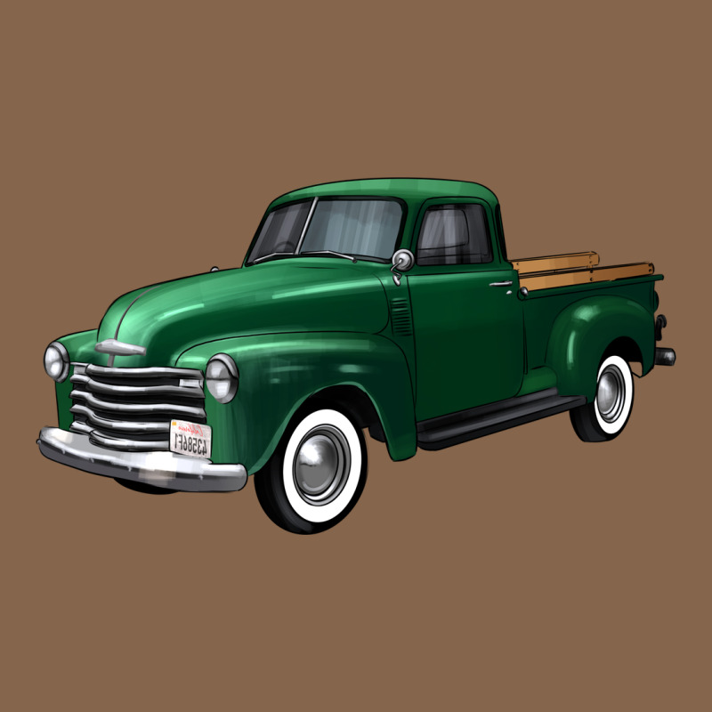 Western Green Truck Right 34 View Premium Tee by FaDigitalArtStudio | Teevron