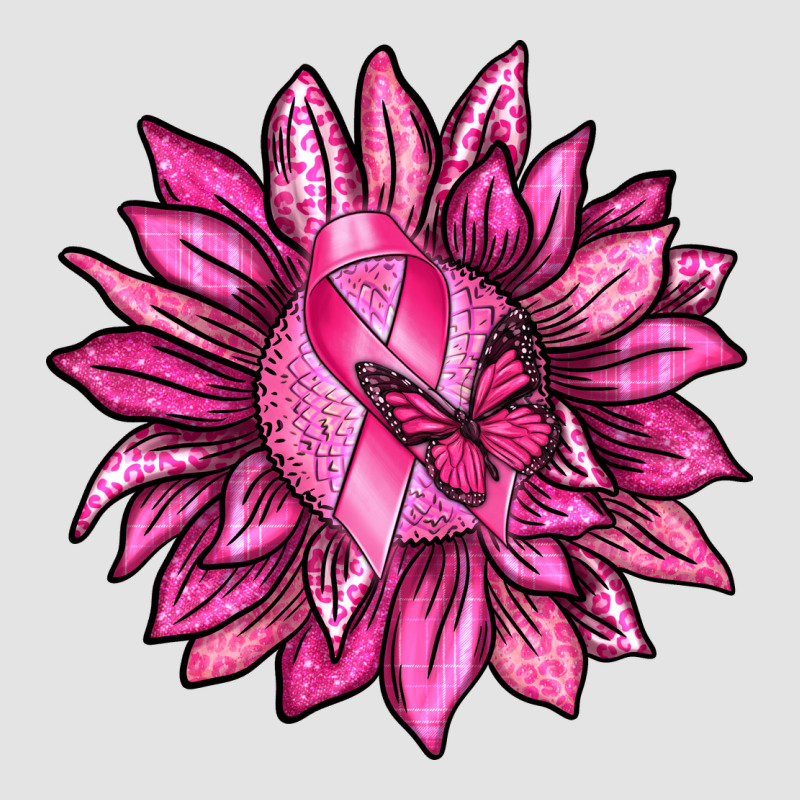 Breast Cancer Sunflower Premium Sweatshirt by texasbilliewilder | Teevron