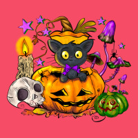 Black Cat Pumpkin Premium Sweatshirt | Teevron