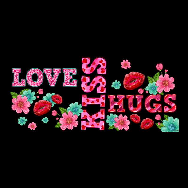 Floral Love And Kiss Urban Heavy Tee by AdoDesignShop | Teevron