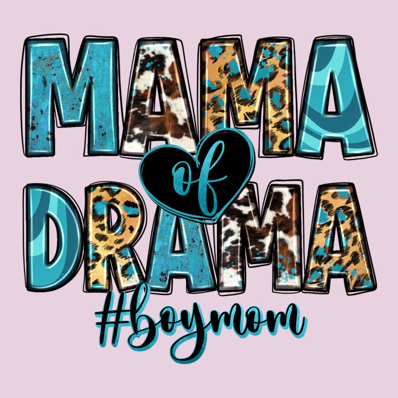 Mama Of Drama Boy Mom Ladies Tee by Zillion Design Studio | Teevron