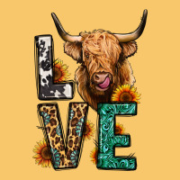 Love Long Haired Cow Vintage Hoodie | Teevron