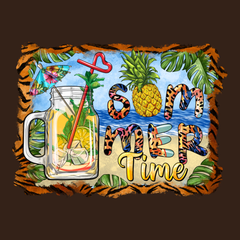 Summer Time Pineapple And  Beach Heavy Core Tee by BarkalooDesign | Teevron
