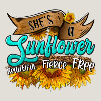 She's A Sunflower Beautiful Fierce Free Heavy Core Tee | Teevron