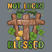 Not Lucky Just Really Blessed Malia Heavyweight Sweatshirt | Teevron