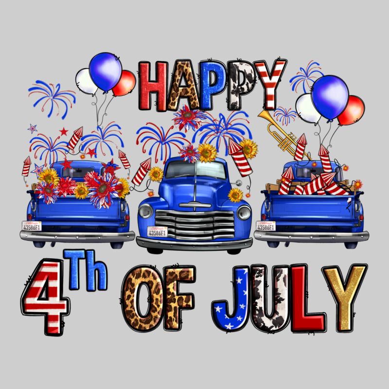 Western Hello Fourth Of July Trucks Premium Tee by FaDigitalArtStudio | Teevron