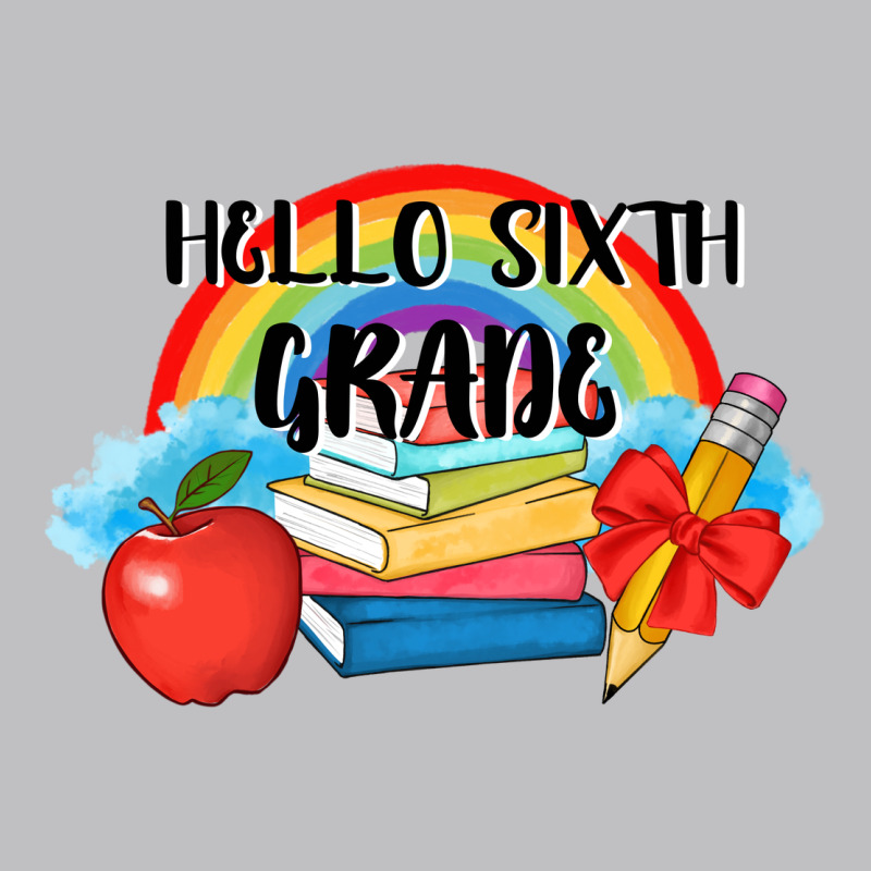 Back To School Hello Sixth Grade 3200x2400 Classic Tee by AdoDesignShop | Teevron