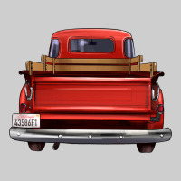 Western Red Truck Back View Premium Tee | Teevron