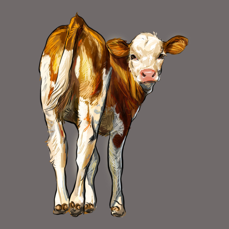 Simmental Calf Urban Heavy Tee by LillyAllenDesigns | Teevron