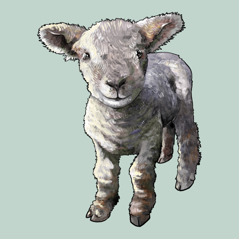 Southdown Baby Sheep Zipper Hoodie by LillyAllenDesigns | Teevron