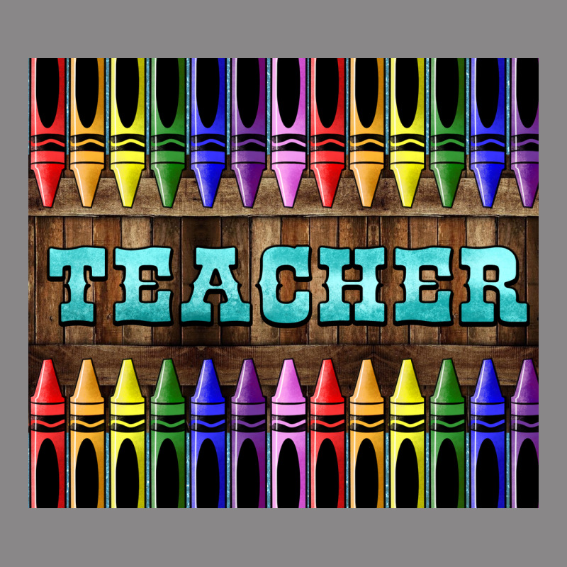 Teacher Crayons Vintage Tee by LillyAllenDesigns | Teevron