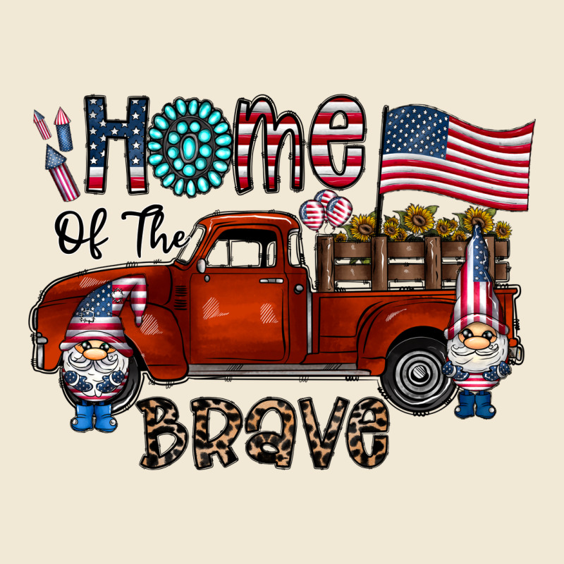 Home Of The Brave Premium Tee by CowhideDigitalArt | Teevron