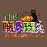 This Mama Loves Her Spooky Crew Premium Sweatshirt | Teevron