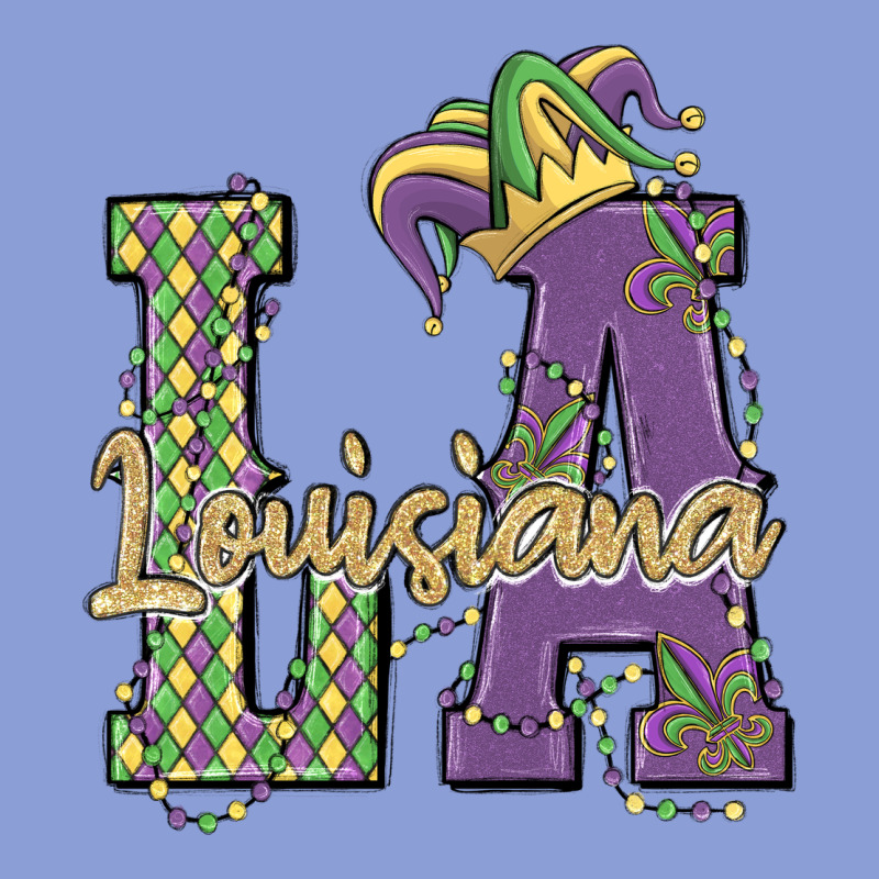 Louisiana Mardi Gras Long Sleeve Tee by MaliasSmallBusiness | Teevron