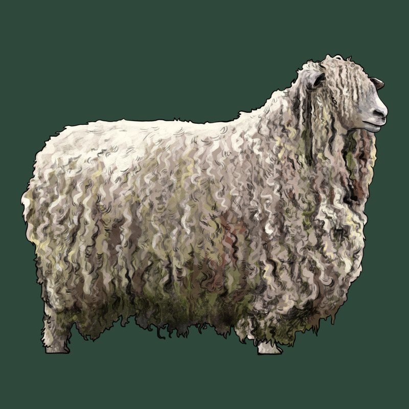 Lincoln Sheep Zipper Hoodie by LillyAllenDesigns | Teevron