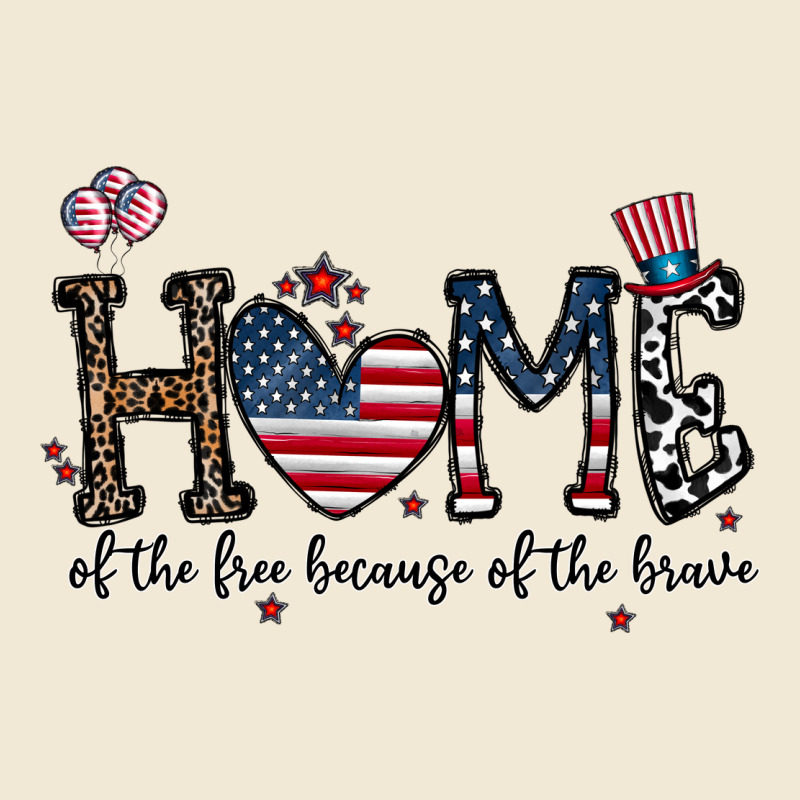 Home Of The Free Beacuse Of The Brave Premium Tee by CowhideDigitalArt | Teevron
