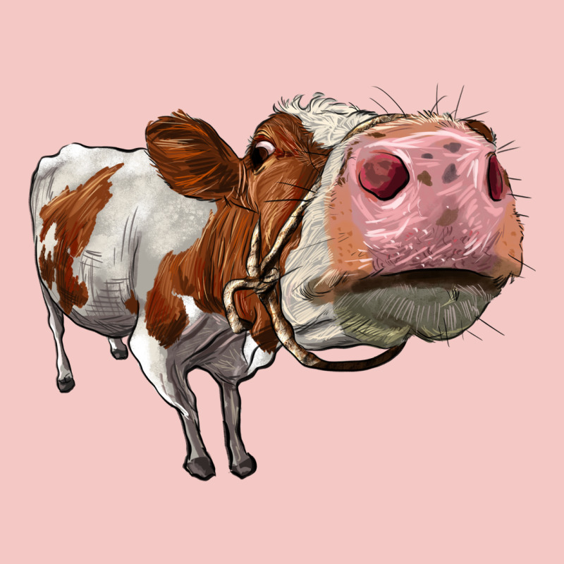 Cute Simmental Cow Urban Heavy Tee by LillyAllenDesigns | Teevron