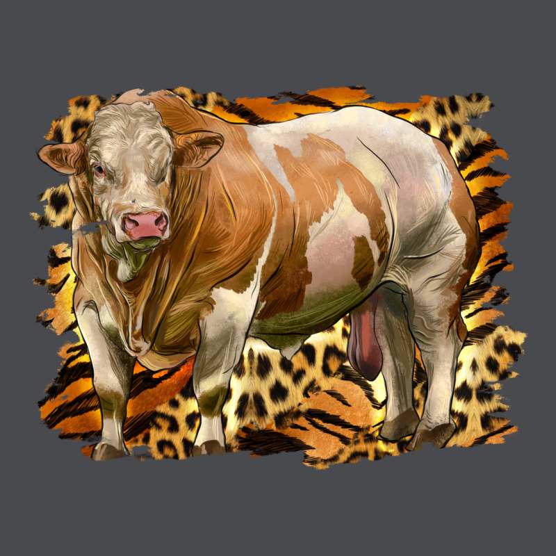 Western Simmental Bull Zipper Hoodie by LillyAllenDesigns | Teevron