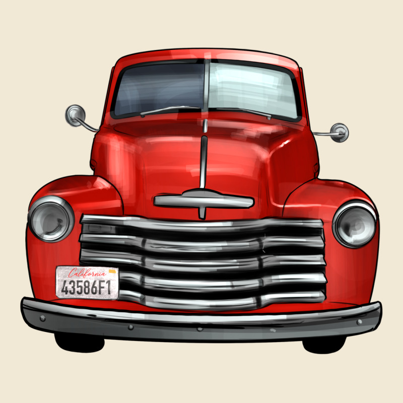 Western Red Truck Front View Premium Tee by FaDigitalArtStudio | Teevron