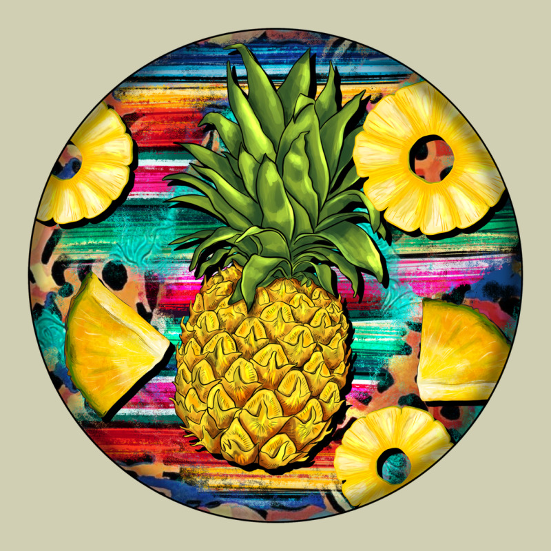 Pineapple Leopard Heavy Core Tee by BarkalooDesign | Teevron