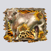 Western Charolais Bull Zipper Hoodie | Teevron