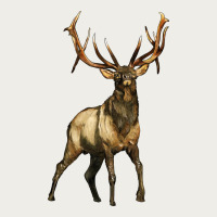 Elk Deer Zipper Hoodie | Teevron