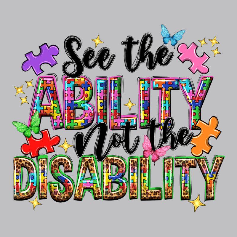 See The Ability Not The Disability Long Sleeve Tee by NancyCooperArtShop | Teevron