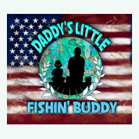 Daddy's Little Fishin Buddy Premium Hoodie | Teevron