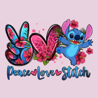 Peace Love Stitch Ladies Tee | Teevron