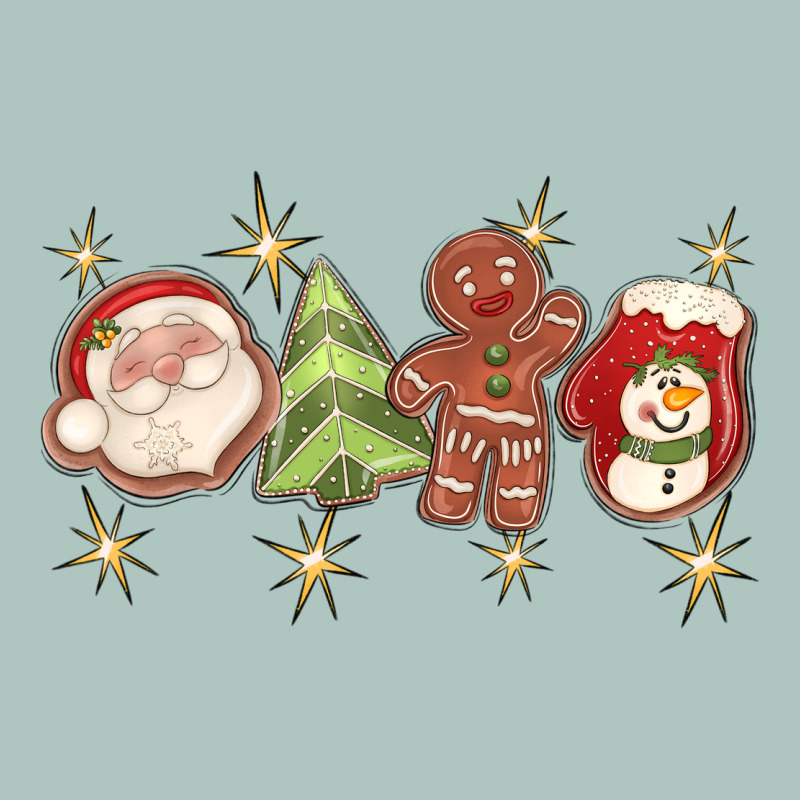 Christmas Gingerbread Cookies Premium Sweatshirt by texasbilliewilder | Teevron