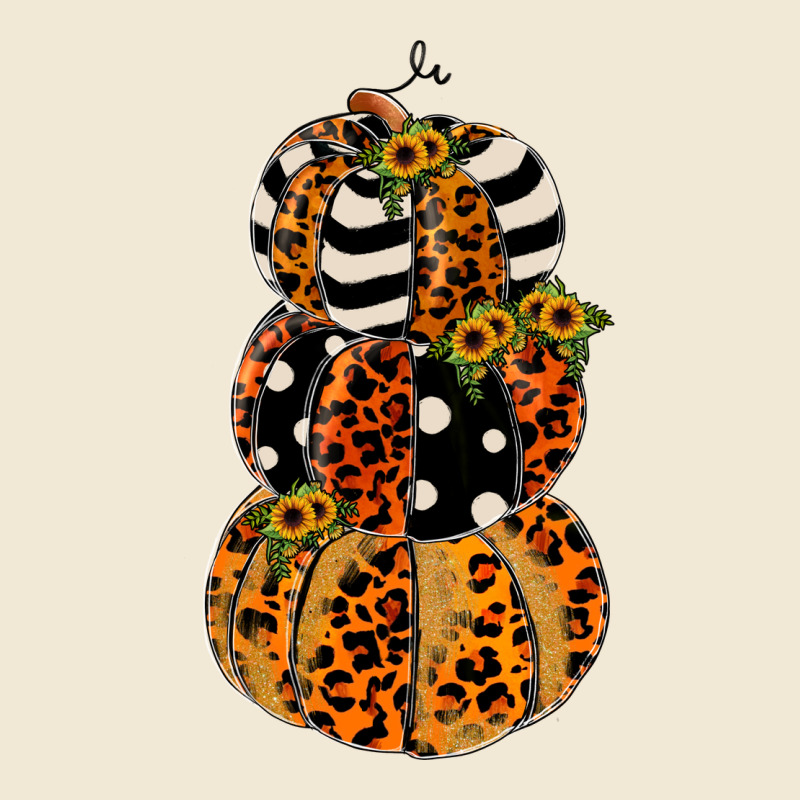 Leopard Pumpkin Polka Dot Sunflower Ladies Tee by JahusDesignShop | Teevron